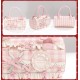 Mademoiselle Pearl Strawberry Handbag(Reservation/3 Colours/Full Payment Without Shipping)